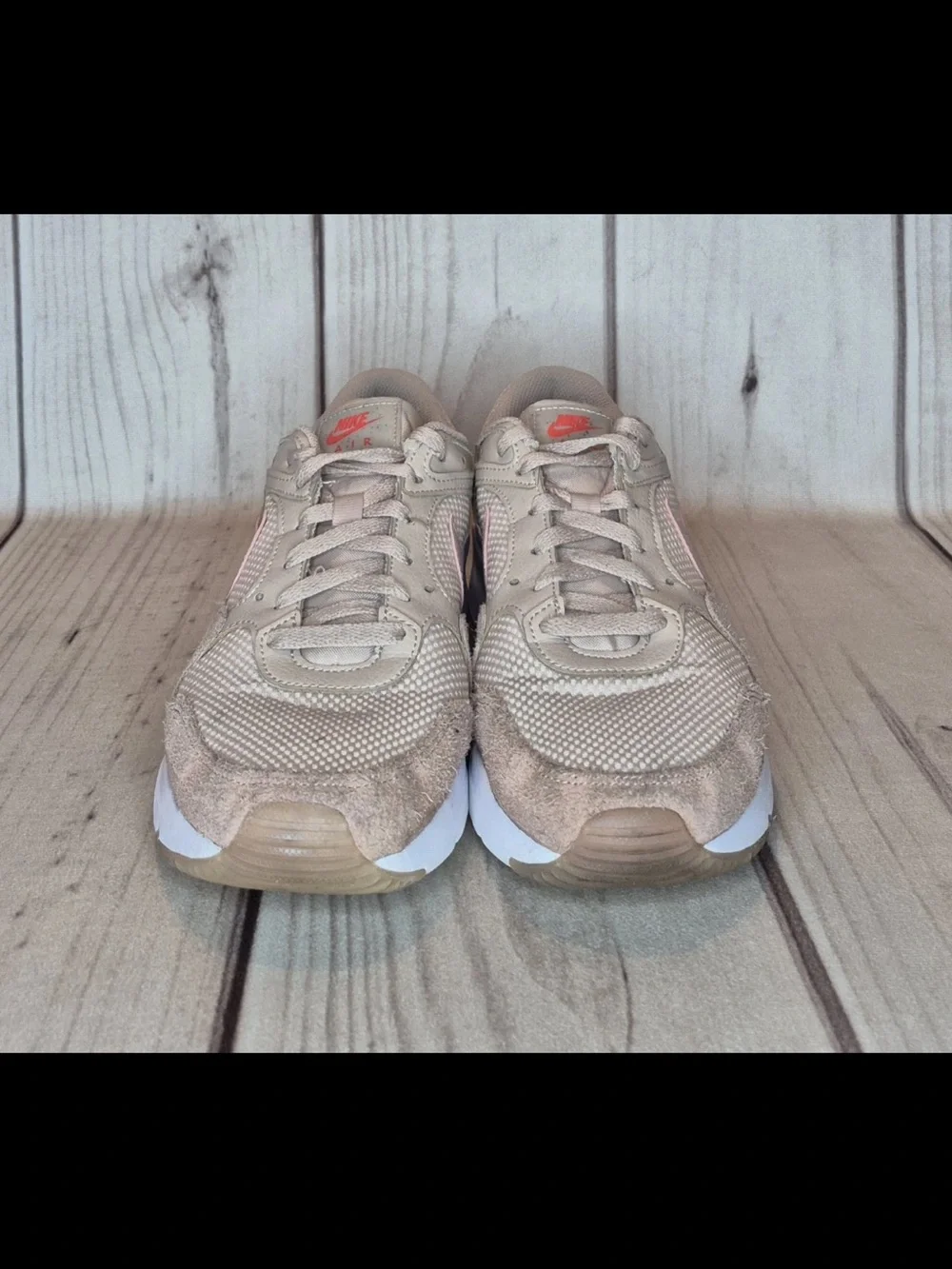 Nike Air Max SC Women's Size 11 Fossil Stone Pink Suede Sneakers Shoes